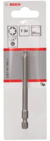 RUUVAUSK. TORX 30 EXTRA HARD 89 MM 2607001658
