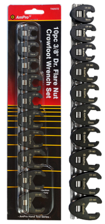 HAARUKKA-AVAINSARJA 3/8&quot; 10-OS. T42572