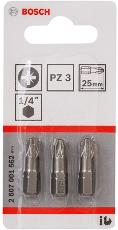 RUUVAUSK. PZ 3 3 KPL EXTRA HARD 25 MM 2607001562