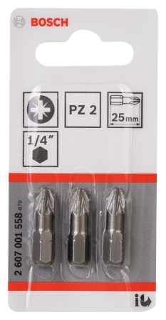 RUUVAUSK. PZ 2 3 KPL EXTRA HARD 25 MM 2607001558