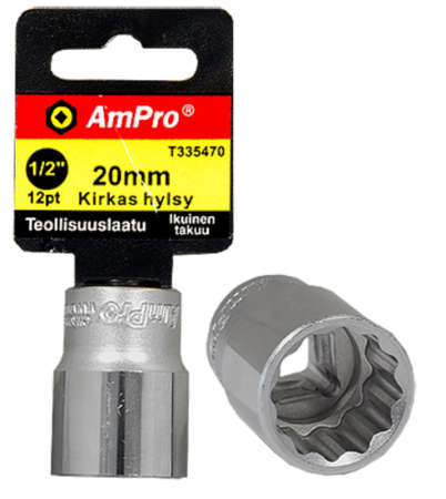 KIRKAS HYLSY 1/2&quot; 30MM 12PT T335480