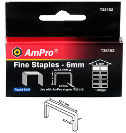 NIITTI NO.24 6MM 1000KPL NITOJAAN T35115 T35152