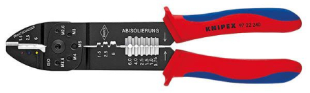 KNIPEX JOHDONL.PIHDIT ERISTETYT/ERISTÄMÄTTÖMÄT 265-9722-240