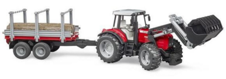 MASSEY FERGUSON 7480, ETUKUORMAIN JA TUKKIPERÄVAUN U02046