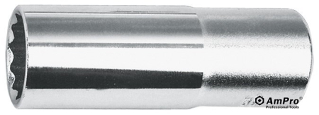 PITKÄ KIRKAS HYLSY 1/2&quot; 8MM 12PT T335558