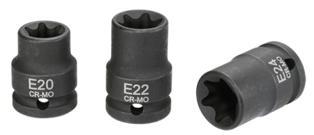 KONEHYLSYAVAIN 1/2&quot;TORX E20 284-B19-KE20