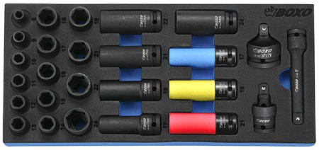 KONEHYLSYSARJA 1/2&quot;BOXO 284-BX029