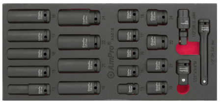 VA-VOIMAHYLSYSARJA 1/2&quot; 21-OS. 13-24MM A5618