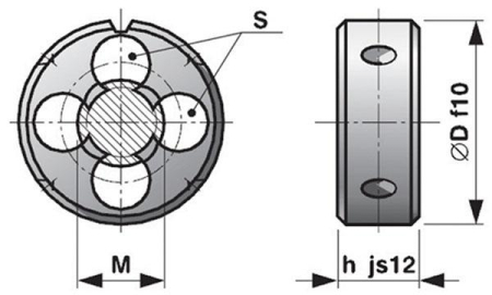 KIERREPAKKA M10-1,5HSS   PT 259-240100
