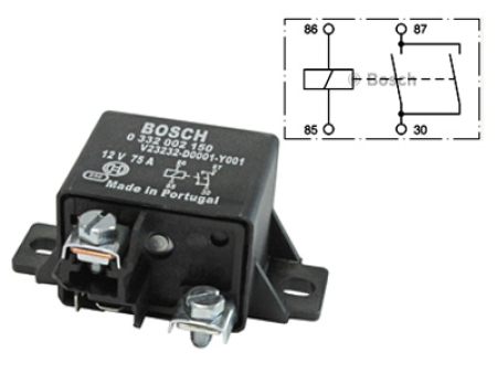 RELE 12V 75A 0332002150