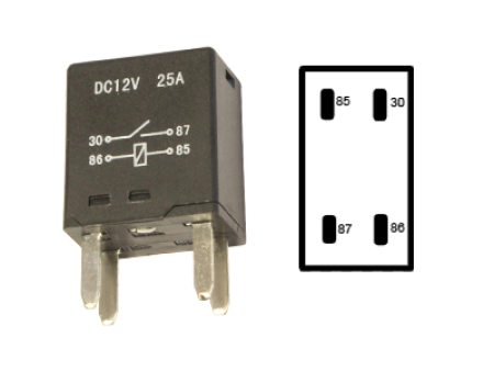 MIKRORELE 4-N. 12V 30A 1100-03084