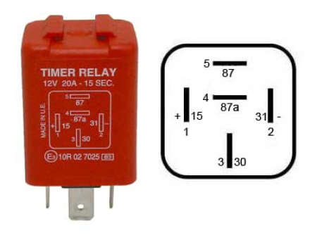 VIIVERELE 12V 15-SEK. 5-N 1100-0454