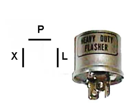 VILKKURELE 12V 3-NAP. 550 1100-0554