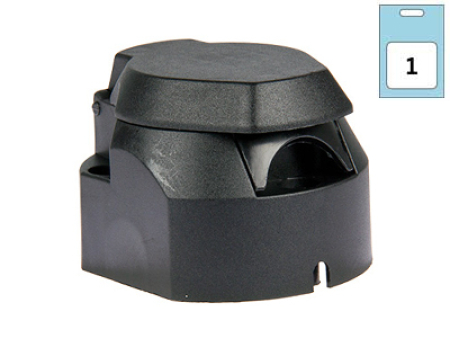 7-Napainen perävaunun pistorasia 1553-4217-BLIST