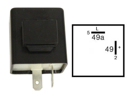 VILKKURELE LED 12V 2-NAP. 1569-20143
