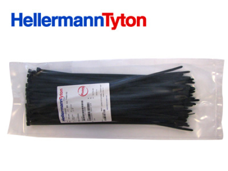 HELLERMAN NIPPUSIDE 100KPL 300X4,6 MUSTA 1111-00222