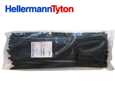 HELLERMAN NIPPUSIDE 100KPL 390X7,6 MUSTA 1111-12032