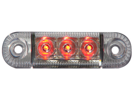 LED ÄÄRIVALO PUN. 12/24V 84X24MM 1606-27743