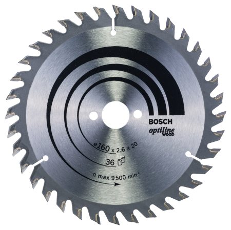 PYÖRÖSAHANTERÄ 160X2,6X20/16 Z36 OP 2608640597