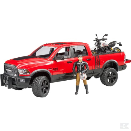 RAM 2500 + DUCATI-MOOTTORIPYÖRÄ U02502