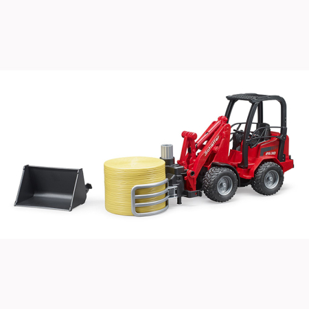 SCHÄFFER-PIENKUORMAAJA 2630, PAALIPIHDIT + 1 PYÖRÖ U02192