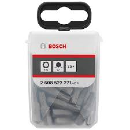RUUVAUSKÄRKI BOSCH TORX 25 EH 25MM 25KPL 2608522271