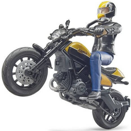 DUCATI SCRAMBLER JA KULJETTAJA U63053