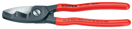 KNIPEX KAAPELILEIKKURIT KAKSOISTERÄ 200MM 265-9511-200